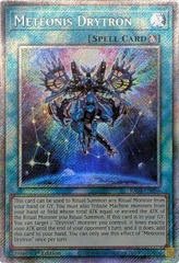 Meteonis Drytron - RA04-EN096 - Platinum Secret Rare - 1st Edition
